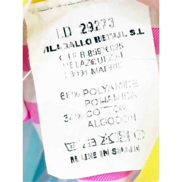 Vilagallo Women's NEON Stripe Shirt Dress - Picture 8 of 9